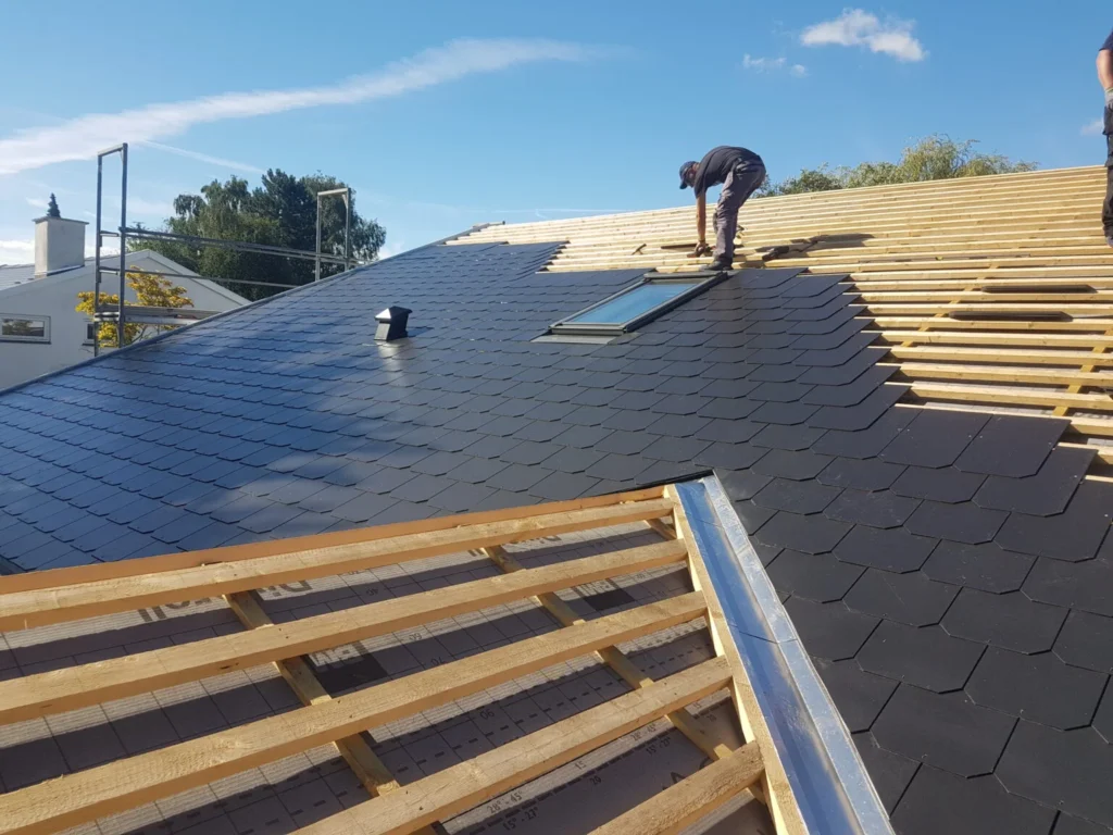 Udskiftning af asbesttag